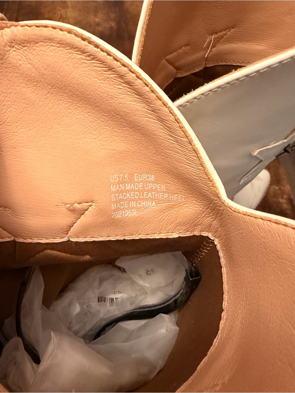White Western Star Embellished Cowgirl Boots - Picture 3 of 7